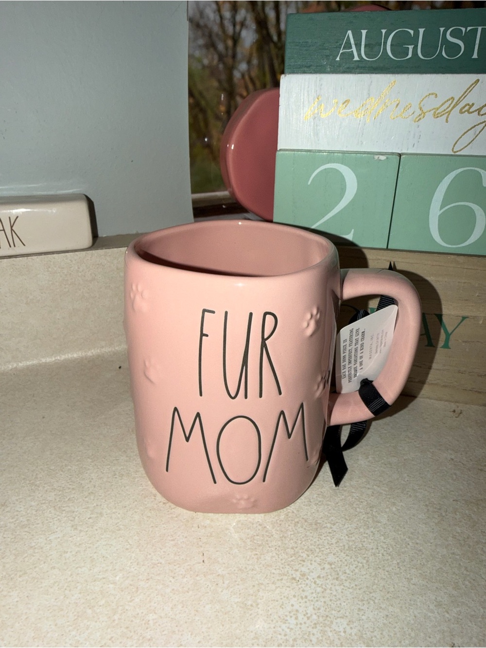 Rae Dunn fur mom mug - yes